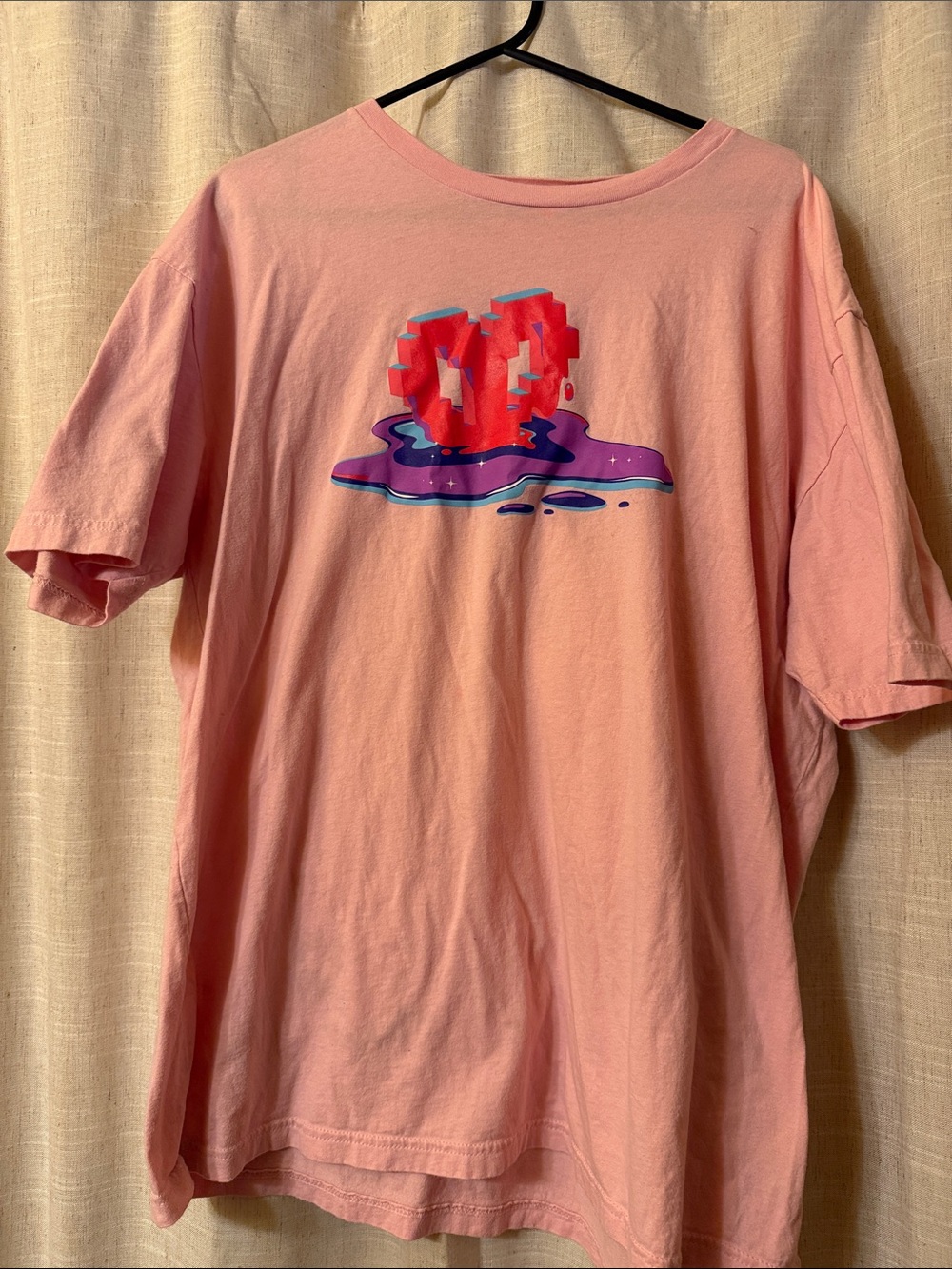 Pink Graphic Short-Sleeve Tee